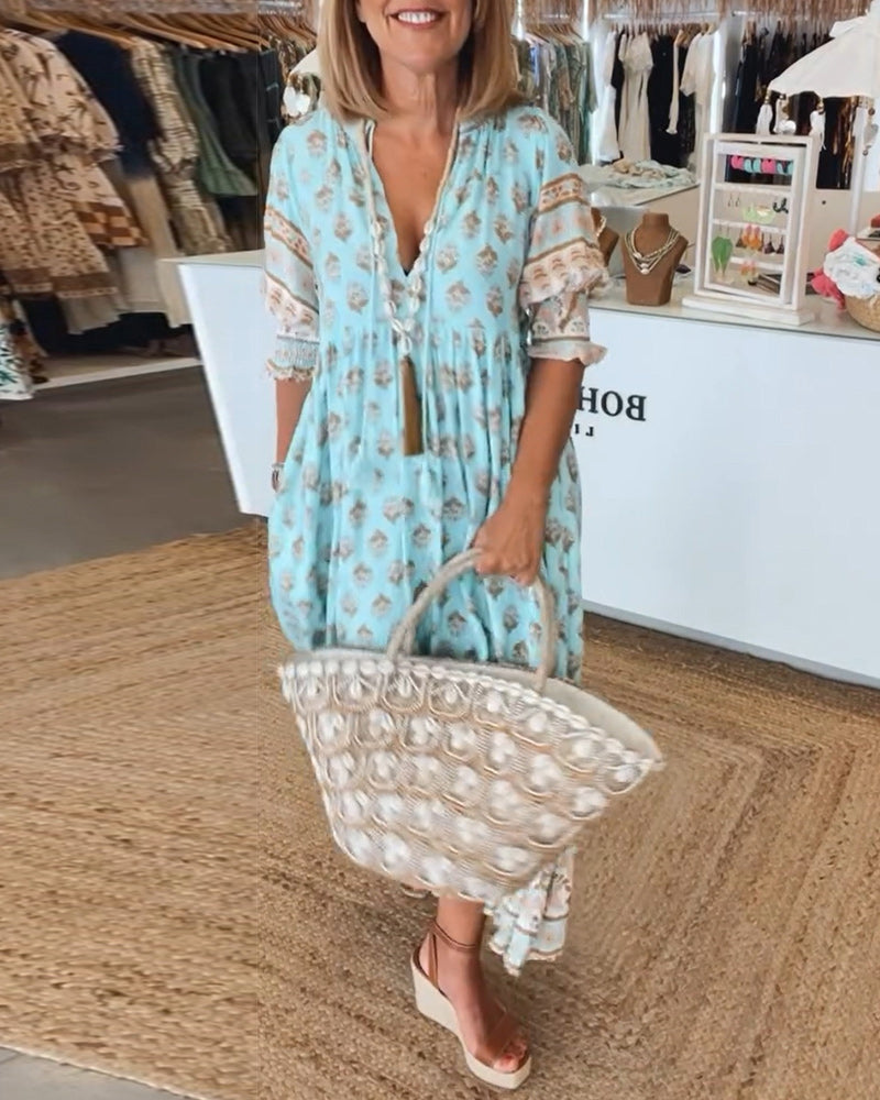 Luftiges Boho Sommerkleid