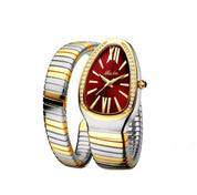 Edelstahl Schlangen Armbanduhr Nr. 351
