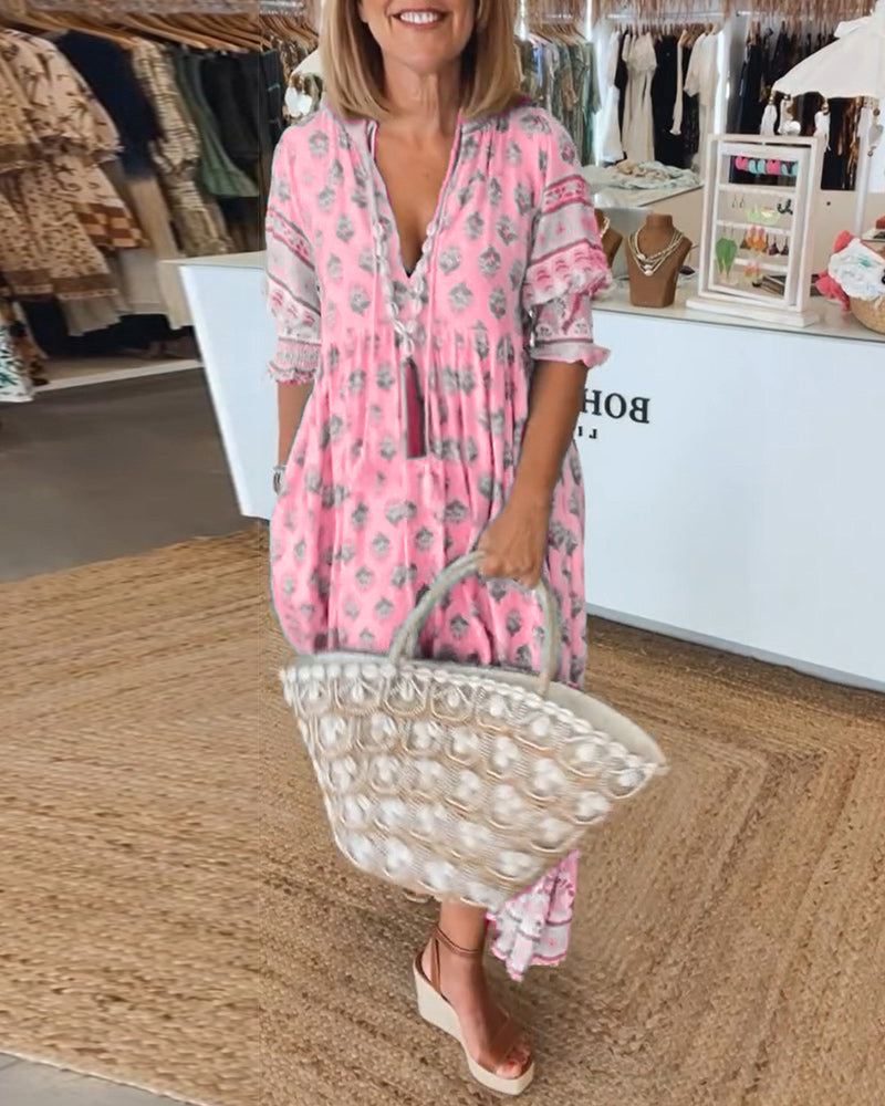 Luftiges Boho Sommerkleid
