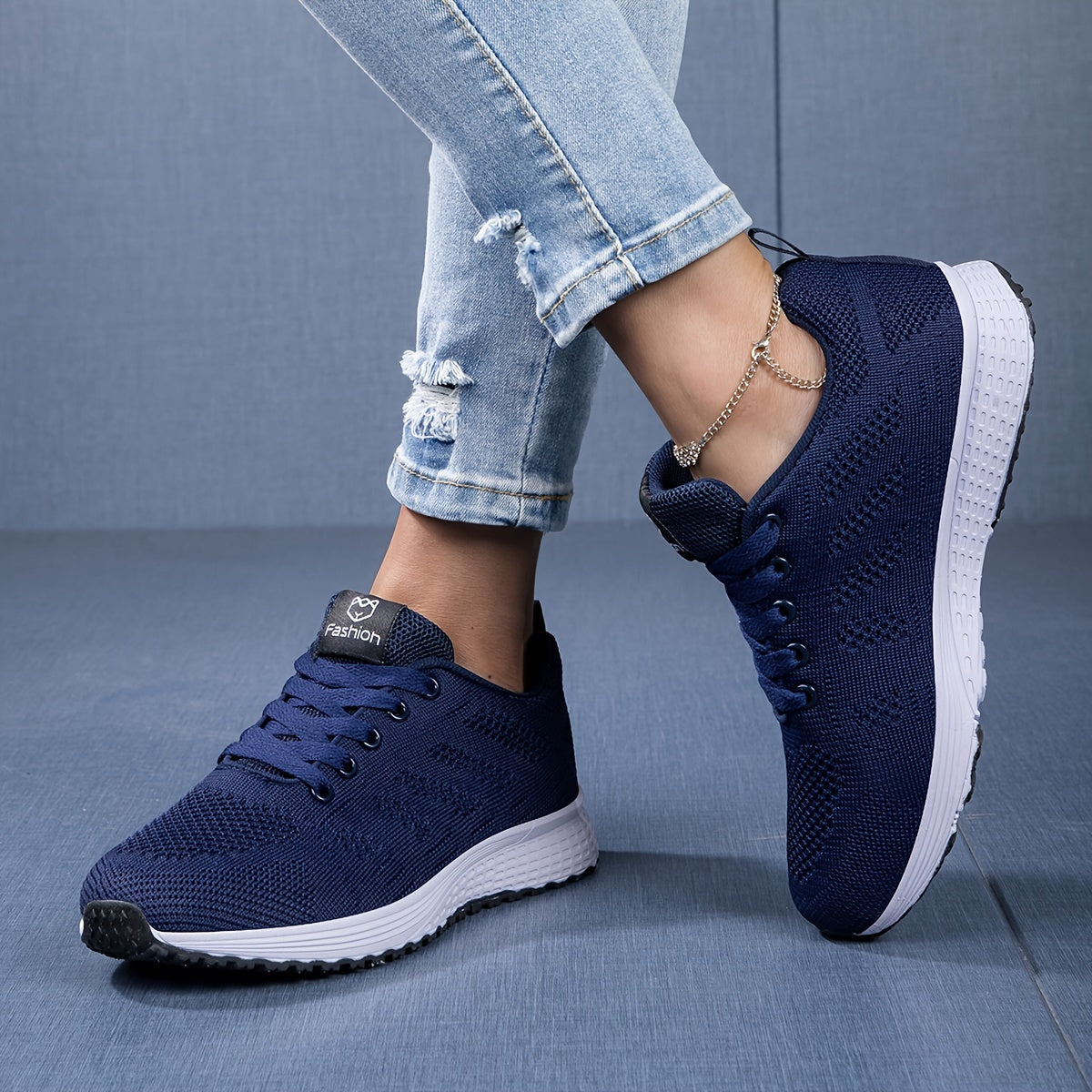 Atmungsaktive Damen-Turnschuh
