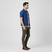 Kurzarm Jeansjacke Klassische Form