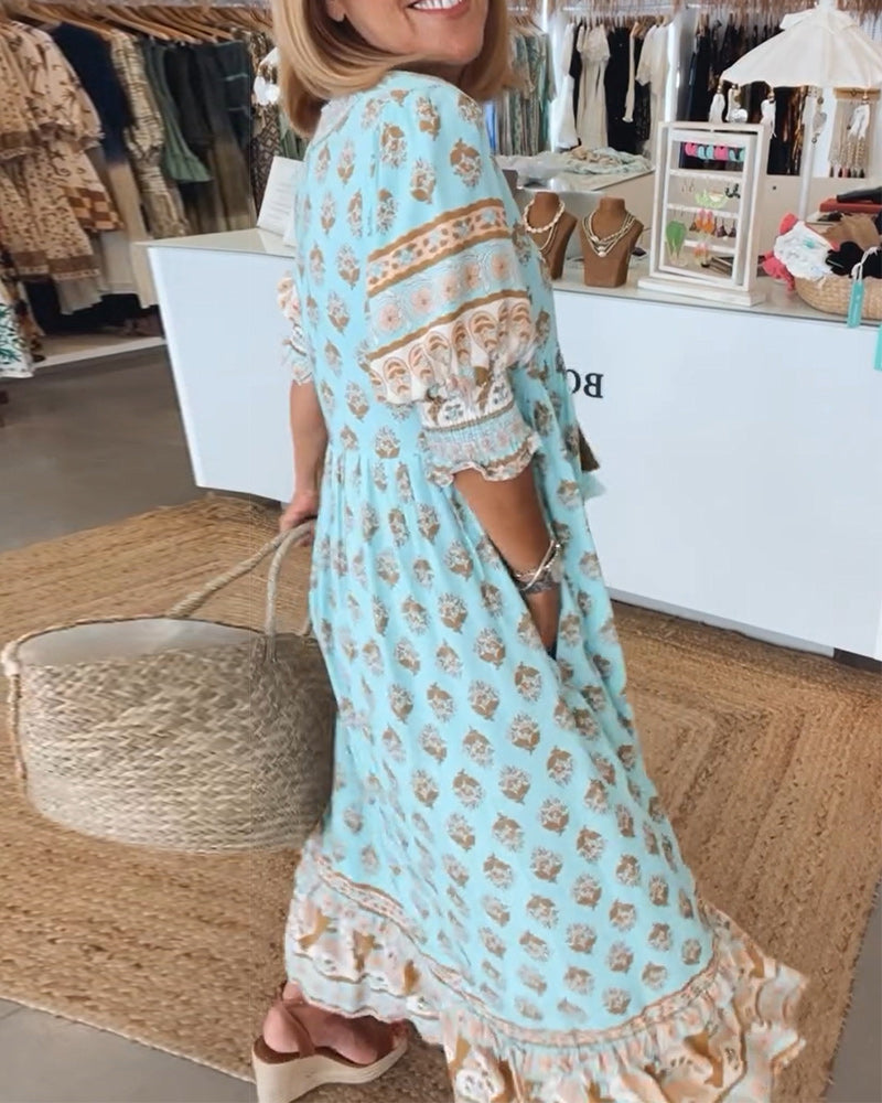 Luftiges Boho Sommerkleid