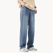 Herren Weitbeinige Jeans