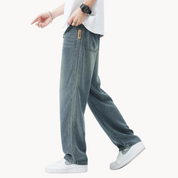 Herren Weitbeinige Jeans