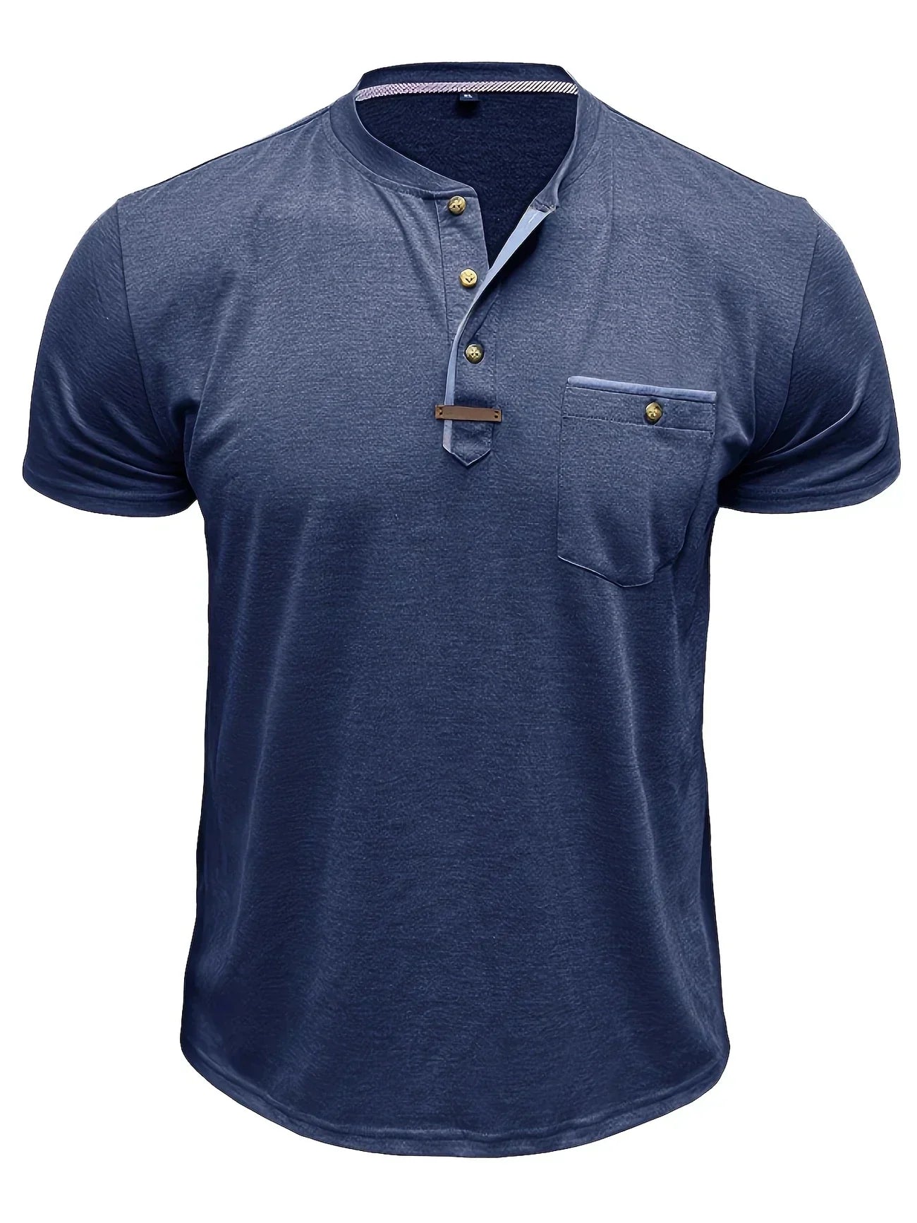 Lässiges T-Shirt mit Brusttasche
