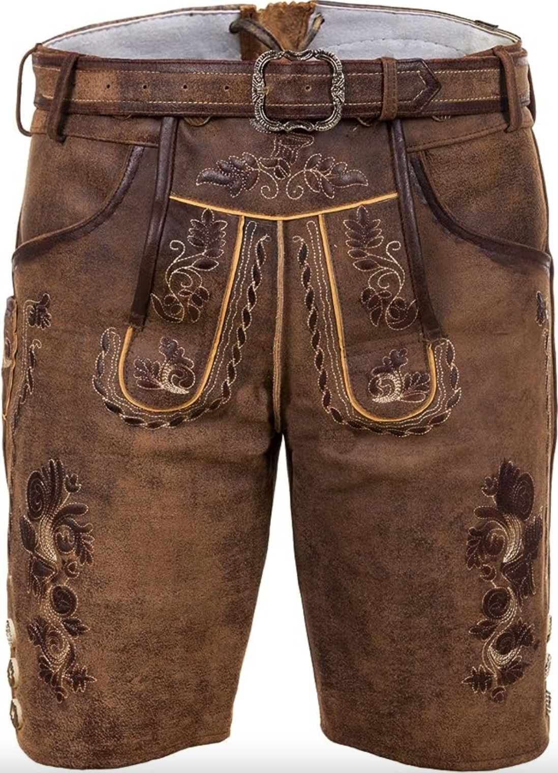 Modische bayerische Trachtenshorts
