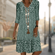 Trendige Florales Sommerkleid