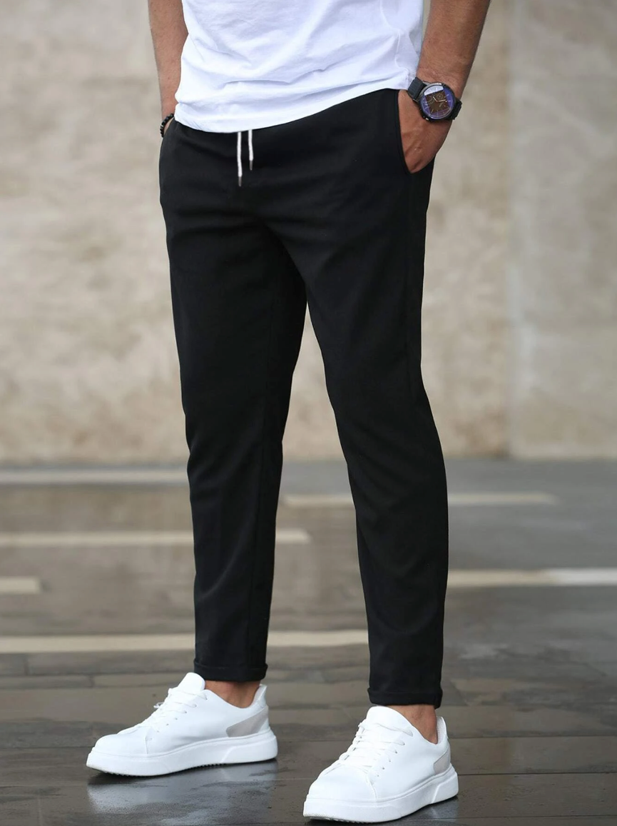 Herren Schmale Stretchhose