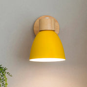 Meno Hölzerne Wandlampe