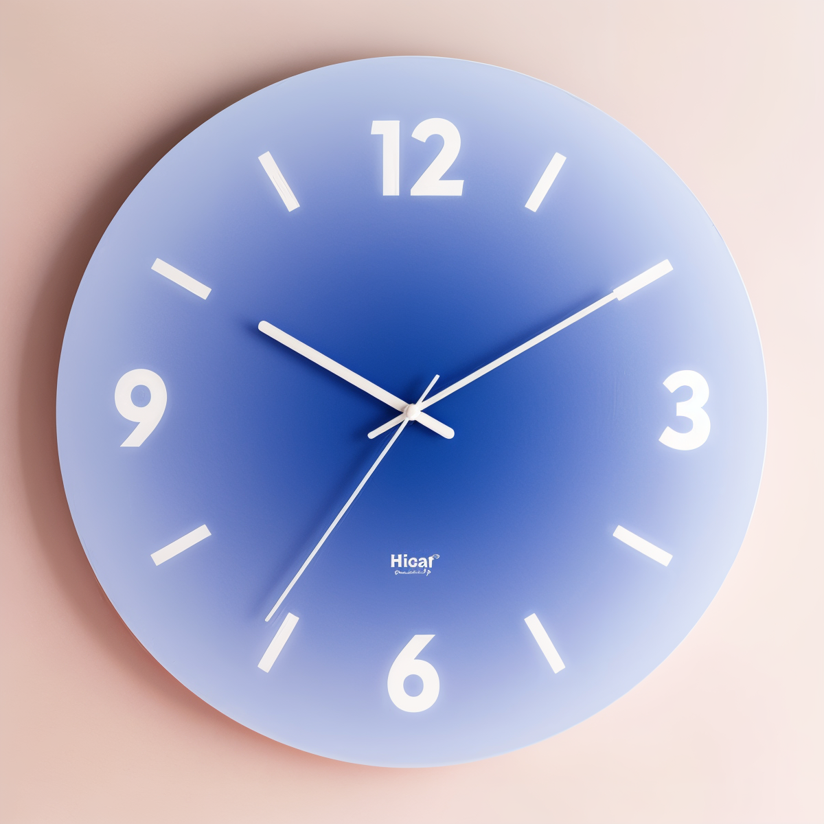 Runde Sunset Wanduhr