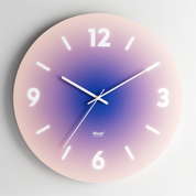 Runde Sunset Wanduhr
