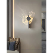 ZulaGlow Edelstahl Wandlampe