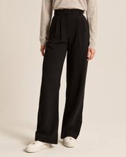 Elegante Damenhose mit geradem Bein