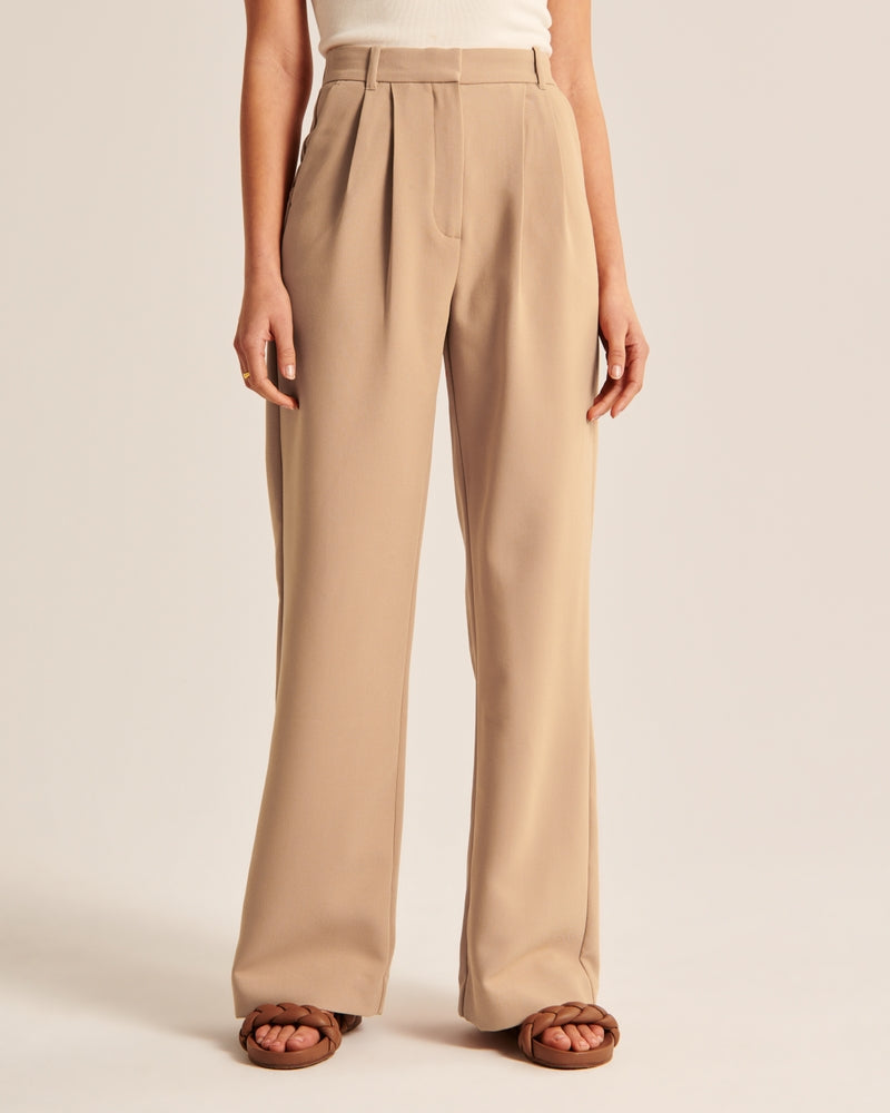 Elegante Damenhose mit geradem Bein