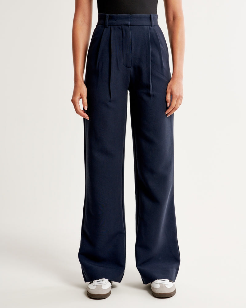 Elegante Damenhose mit geradem Bein