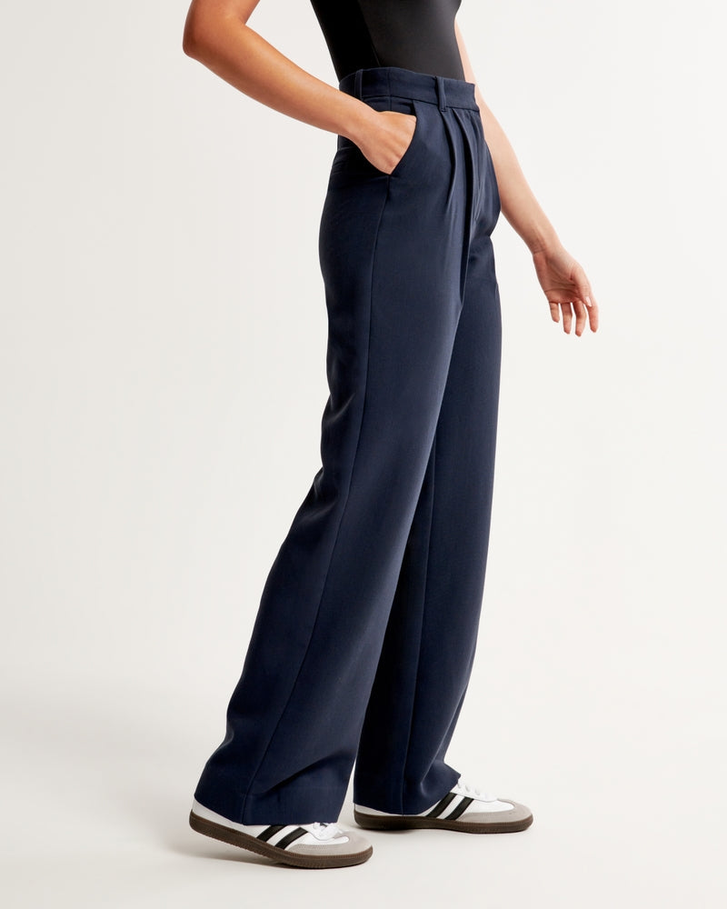 Elegante Damenhose mit geradem Bein