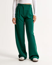 Elegante Damenhose mit geradem Bein