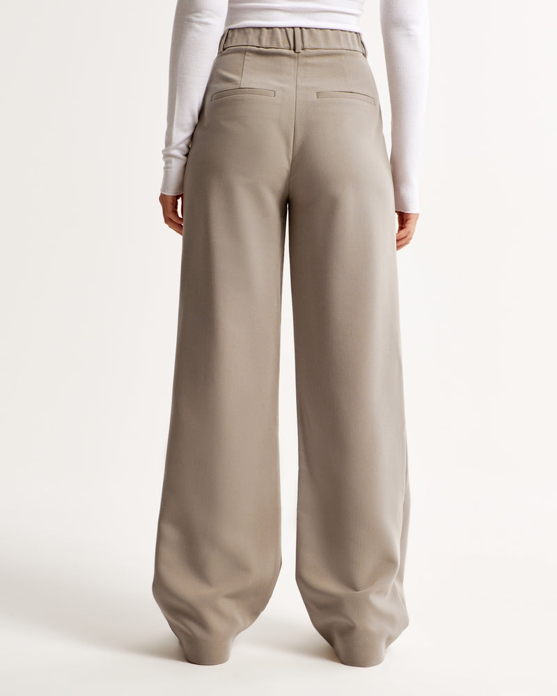Elegante Damenhose mit geradem Bein