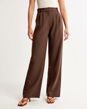 Elegante Damenhose mit geradem Bein