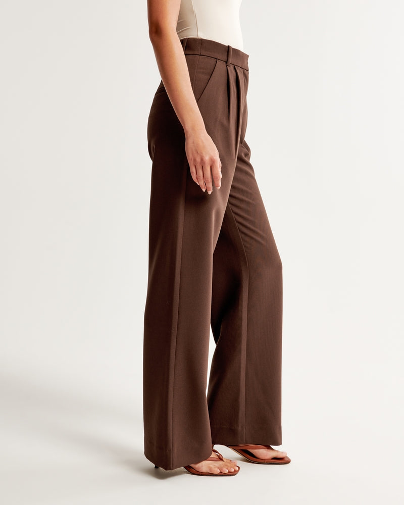 Elegante Damenhose mit geradem Bein