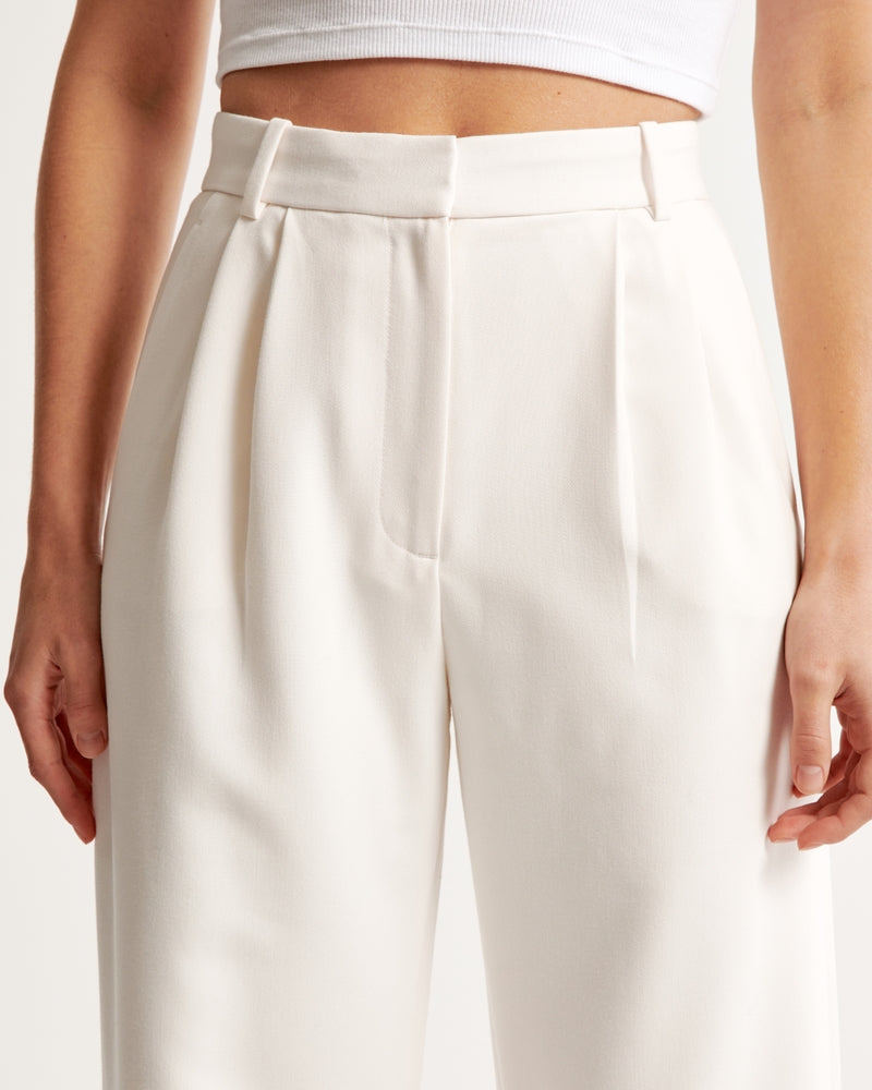 Elegante Damenhose mit geradem Bein