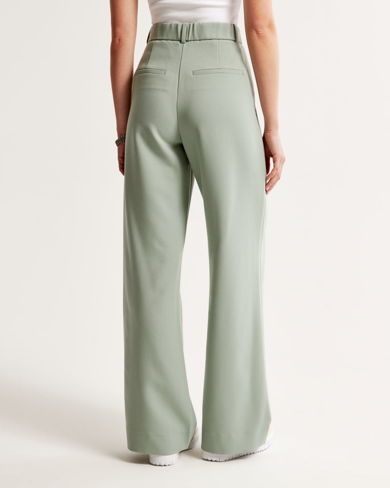 Elegante Damenhose mit geradem Bein