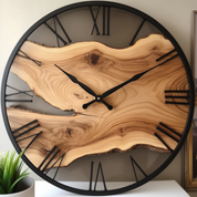 Natur inspirierte Wanduhr