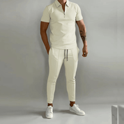 Zweiteiliges Schlank Passform Jogginganzug Set