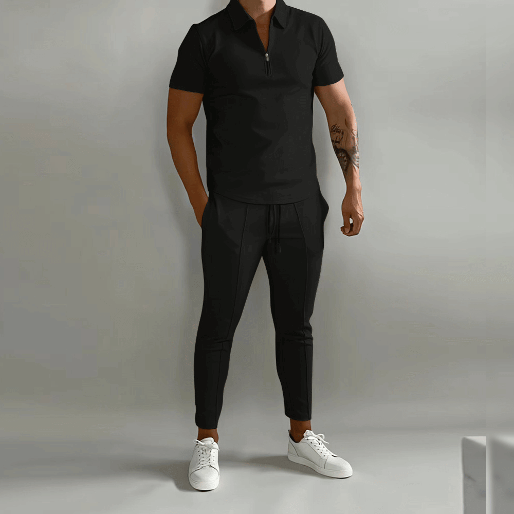 Zweiteiliges Schlank Passform Jogginganzug Set