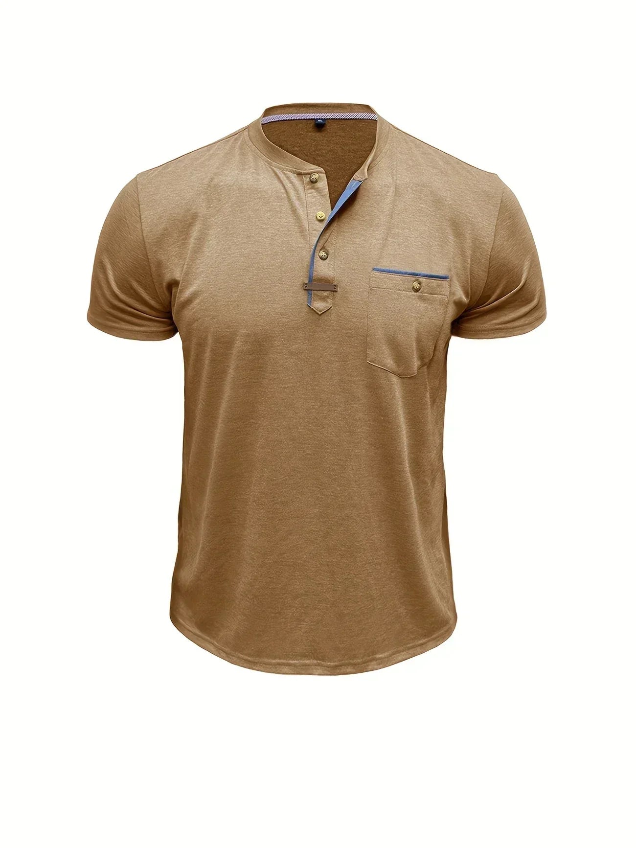 Lässiges T-Shirt mit Brusttasche