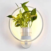 Elegante Wandleuchte für Pflanzen