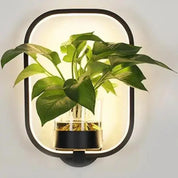 Elegante Wandleuchte für Pflanzen