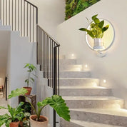 Elegante Wandleuchte für Pflanzen