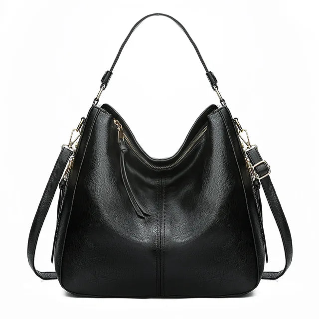 Große Ledertasche im Vintage Stil