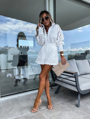 Spitzen Romper Kleid