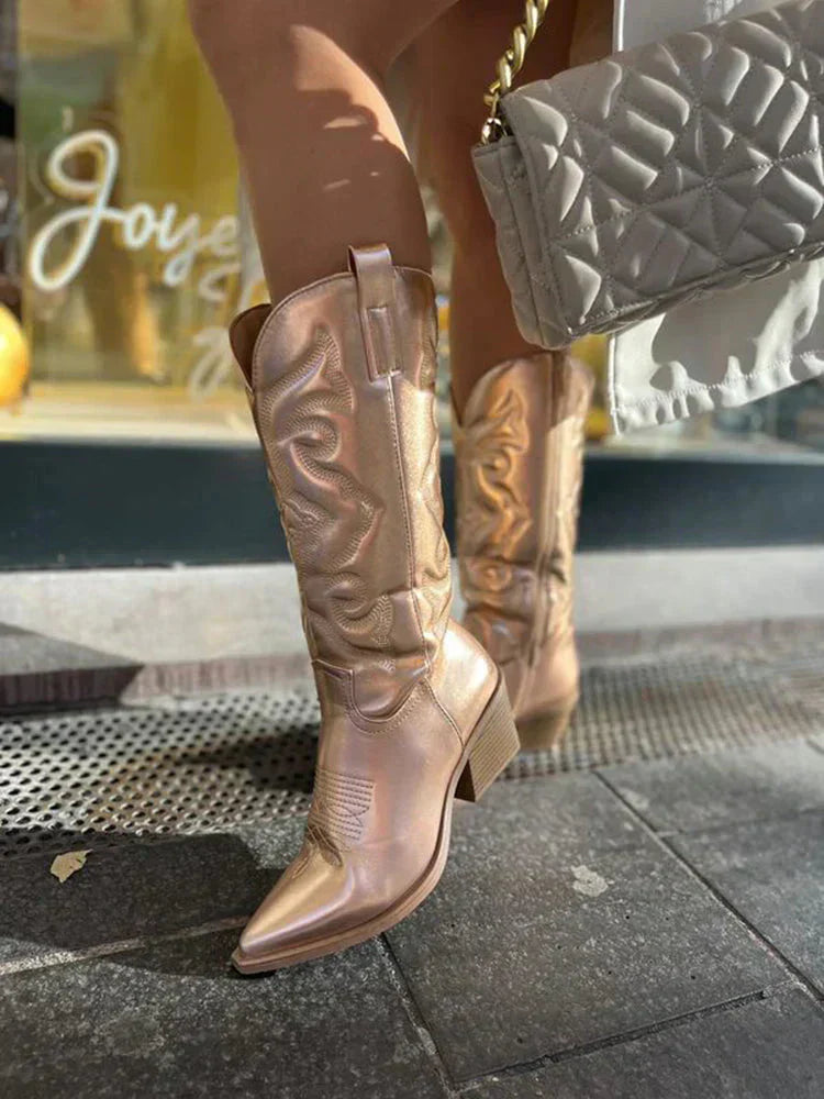 Bequeme Moderne Cowboystiefel