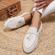 Leder Loafer mit Komfortpolsterung