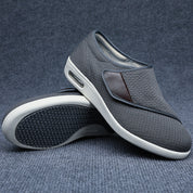 Breite Damen Schuhe mit Klettverschluss