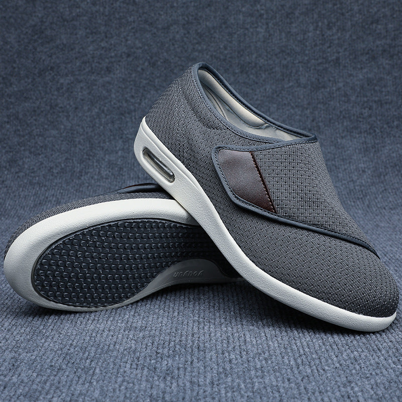 Breite Damen Schuhe mit Klettverschluss