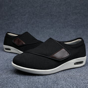 Breite Damen Schuhe mit Klettverschluss