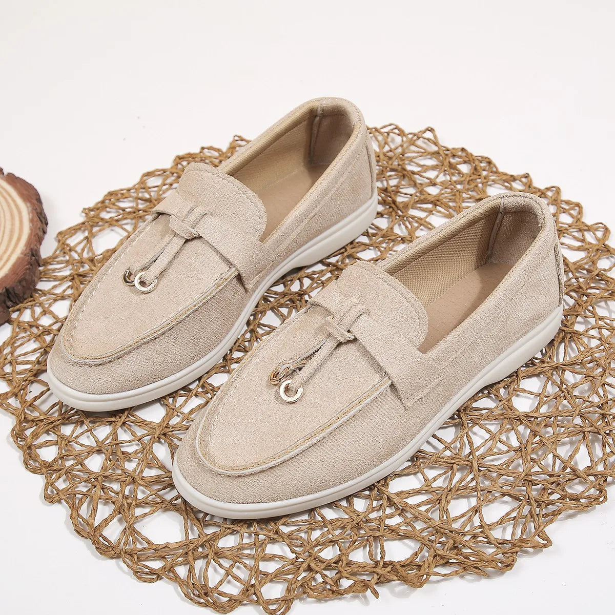 Leder Loafer mit Komfortpolsterung