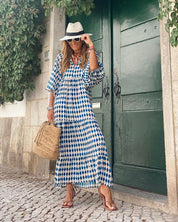 Böhmisches Maxi-Sommerkleid