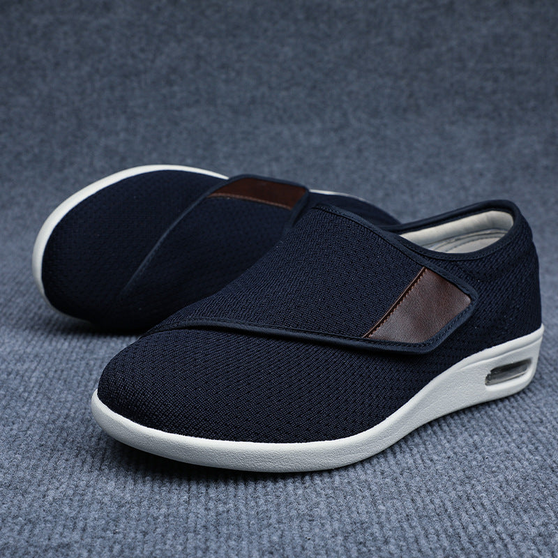Breite Damen Schuhe mit Klettverschluss