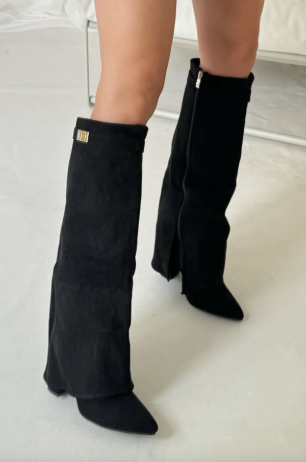 Moderne Reißverschlussstiefel