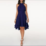 Neckholder Party Midikleid