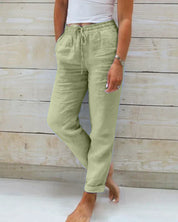 Leinenhose für Damen