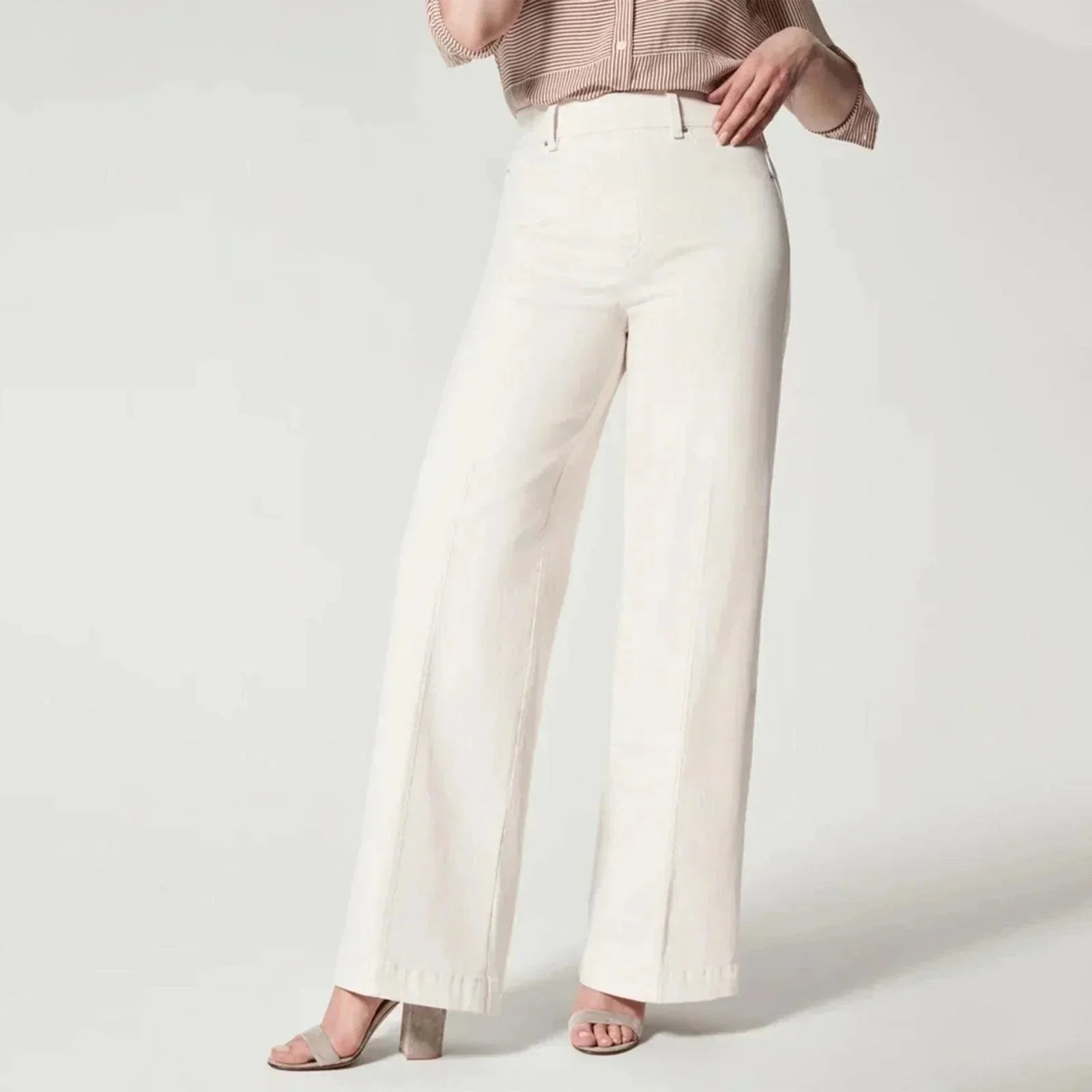 Retro Jeans mit weitem Bein