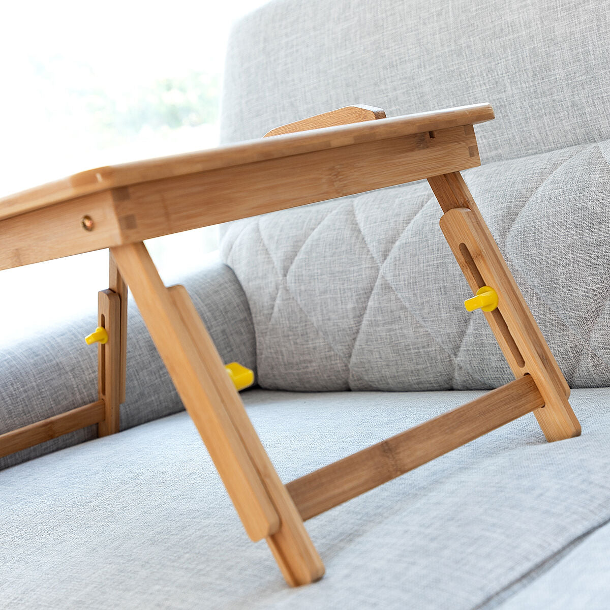 Innova Faltbarer Laptoptisch aus Bambus