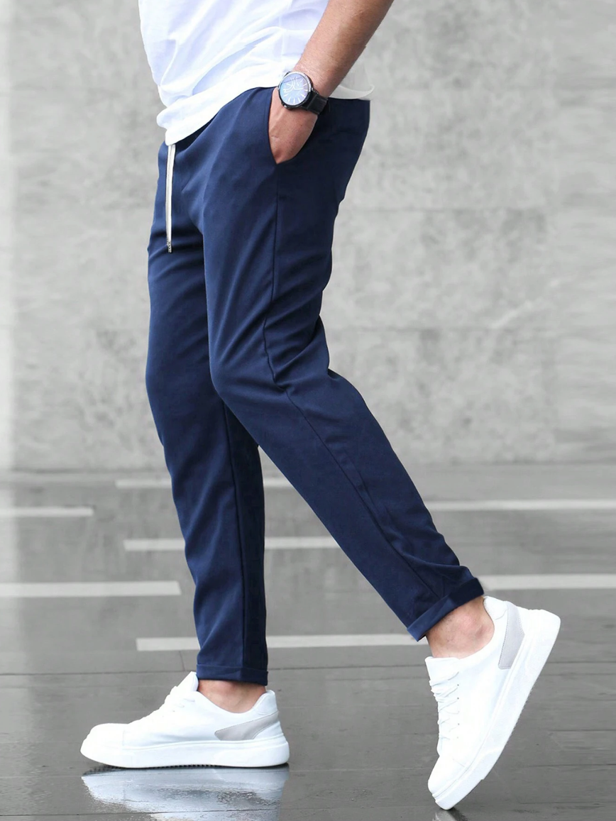 Herren Schmale Stretchhose