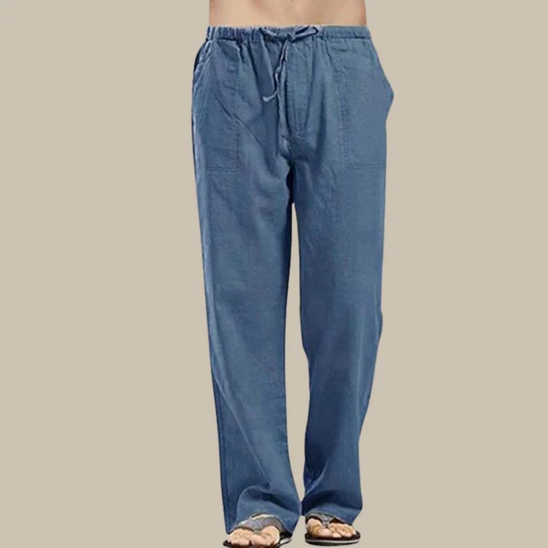Freizeithose mit Kordelzug und Seitentaschen